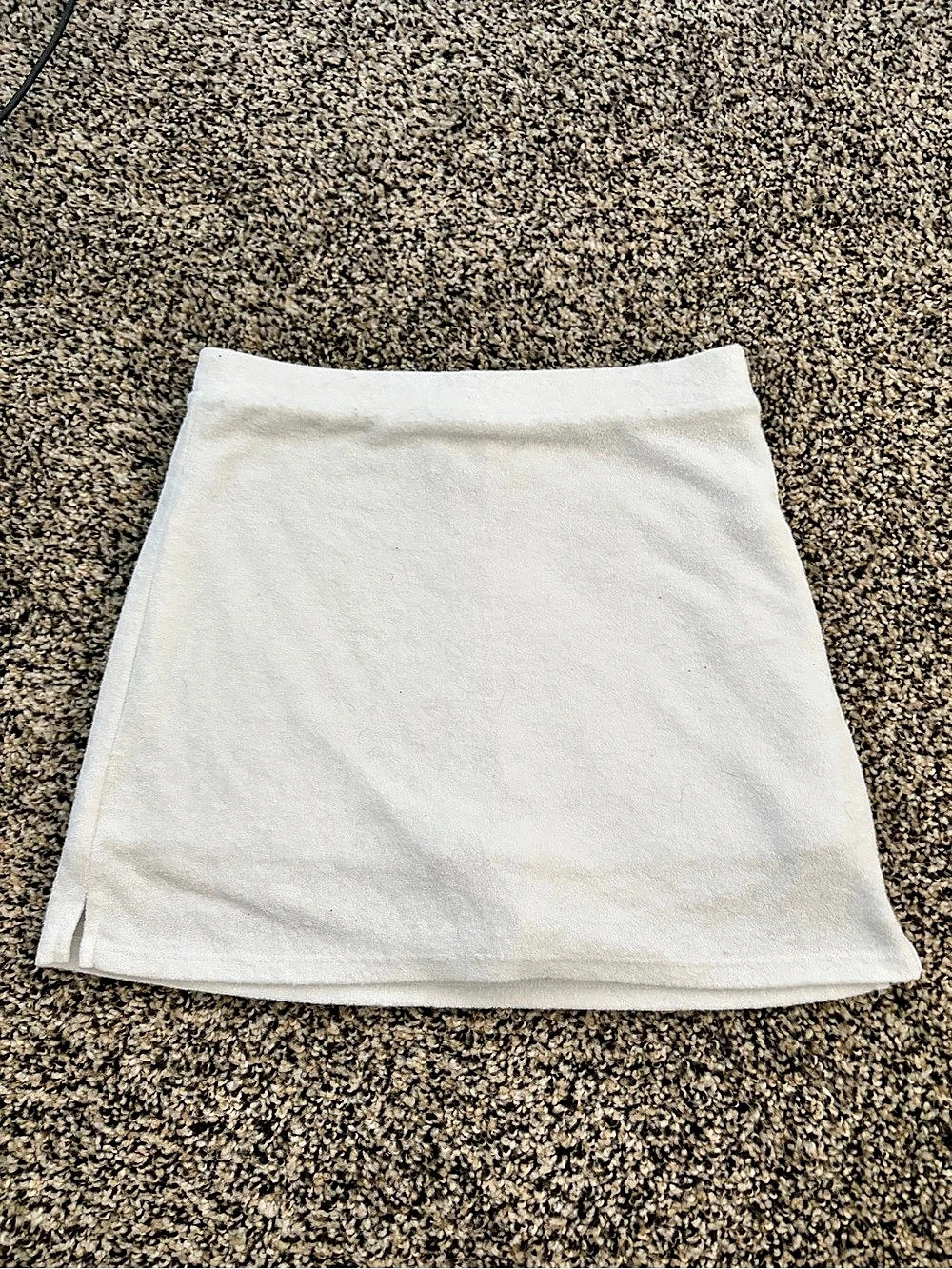 Forever 21 White Mini Skirt Size Small Like New